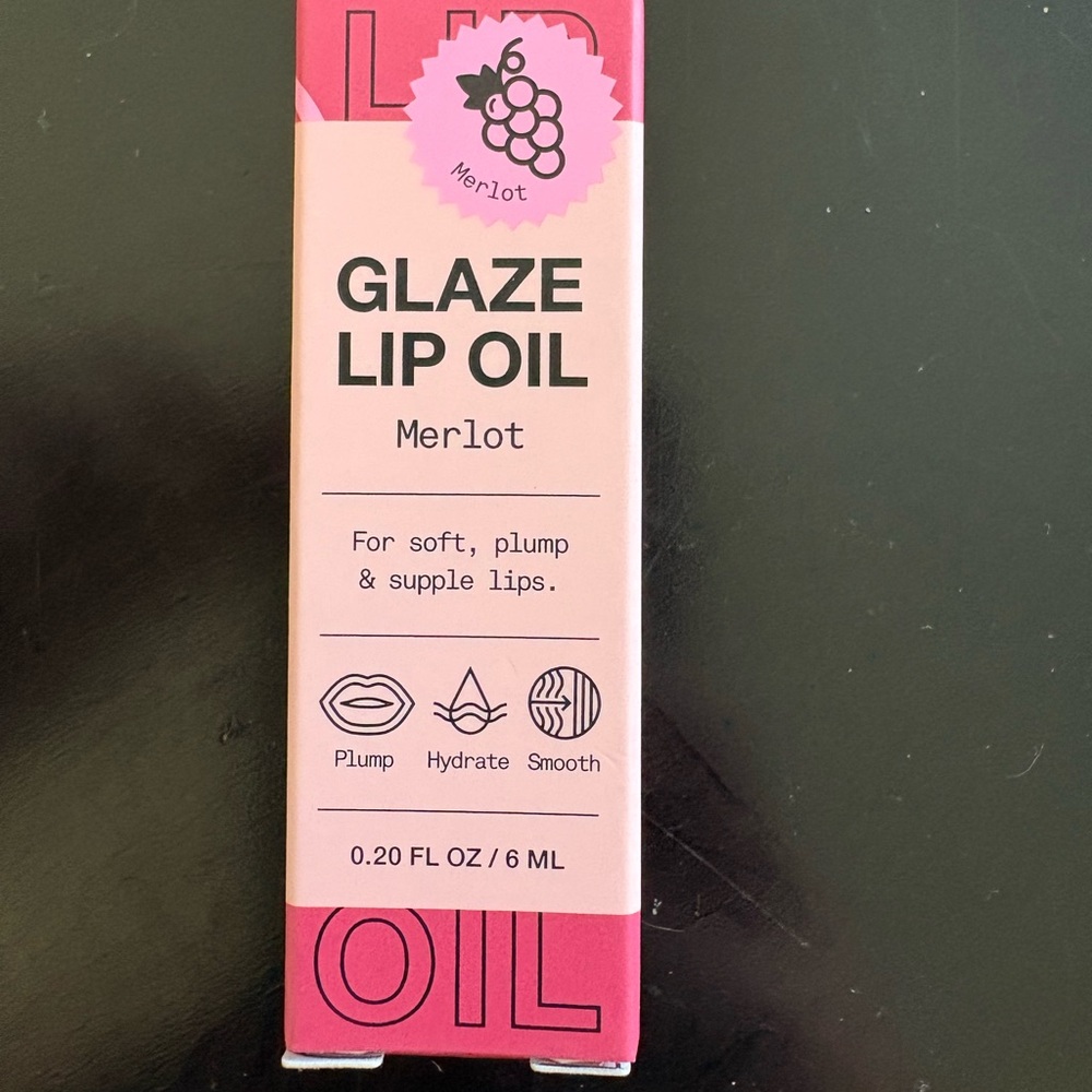Glaze Lip Oil - Rich Merlot